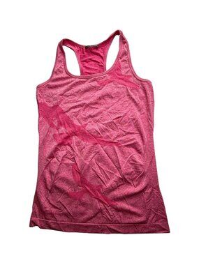 Oiselle Pink Bird Flyte Tank Top Racerback.  Size Women's  Small Athletic Yoga